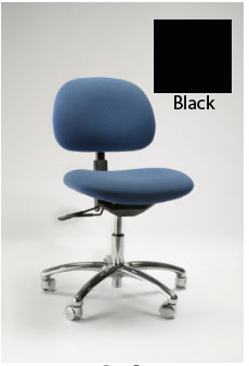 Gibo/Kodama Stamina 3000 Production Bench-Height Chair Black